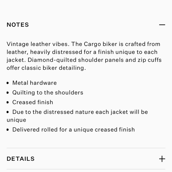 All saints leather jacket - Picture 7 of 7